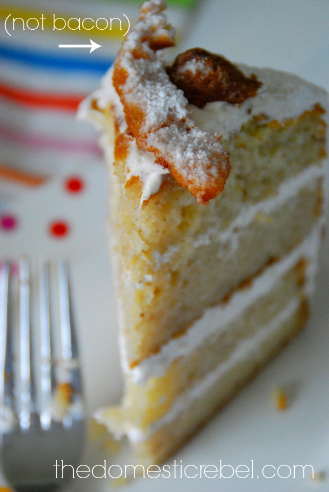 Funnel Cake Cake