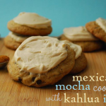 Mexican Mocha Cookies with Kahlua Icing