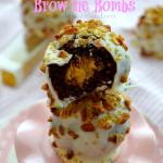 Baklava Brownie Bombs