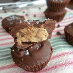 Browned Butter Peanut Butter Cookie Dough Cups {A Guest Post from The Cooking Actress!}