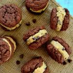Homemade Chocolate Chip Cookie Dough Oreos