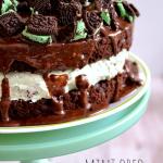 Mint Oreo Overload Cake