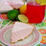 No-Bake Pink Lemonade Cheesecake Pie