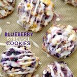 Muffin Mix Blueberry Streusel Cookies