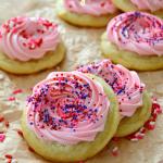 Soft-Baked Frosted Almond Sugar Cookies