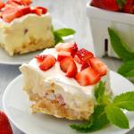 Strawberry Cheesecake Lush Dessert