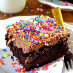 The BEST Chocolate Cake with Fudge Frosting