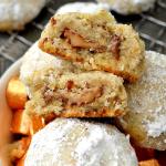 Sweet & Salty Potato Chip Caramel Snowball Cookies