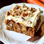 The Best Ever Carrot Cake with Cream Cheese Frosting