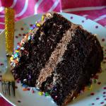 The Best Chocolate Layer Cake with Fudge Frosting
