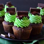 Andes Mint Cupcakes