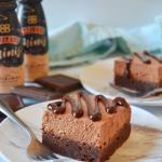 Bailey's Chocolate Mousse Brownies