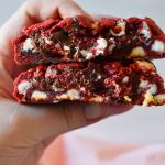 Levain Bakery-Style Red Velvet Cookies