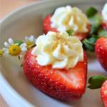 The BEST Cheesecake Deviled Strawberries