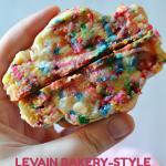 Levain Bakery-Style Circus Animal Sprinkle Cookies