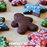 Perfect No-Chill Chocolate Cut-Out Sugar Cookies
