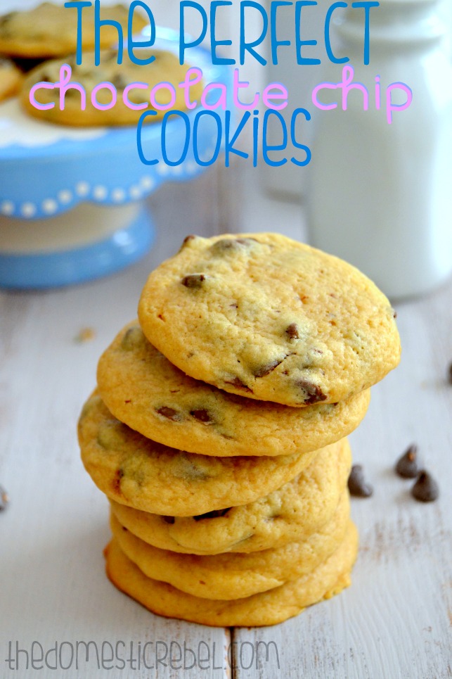 perfect chocolate chip cookies recipe