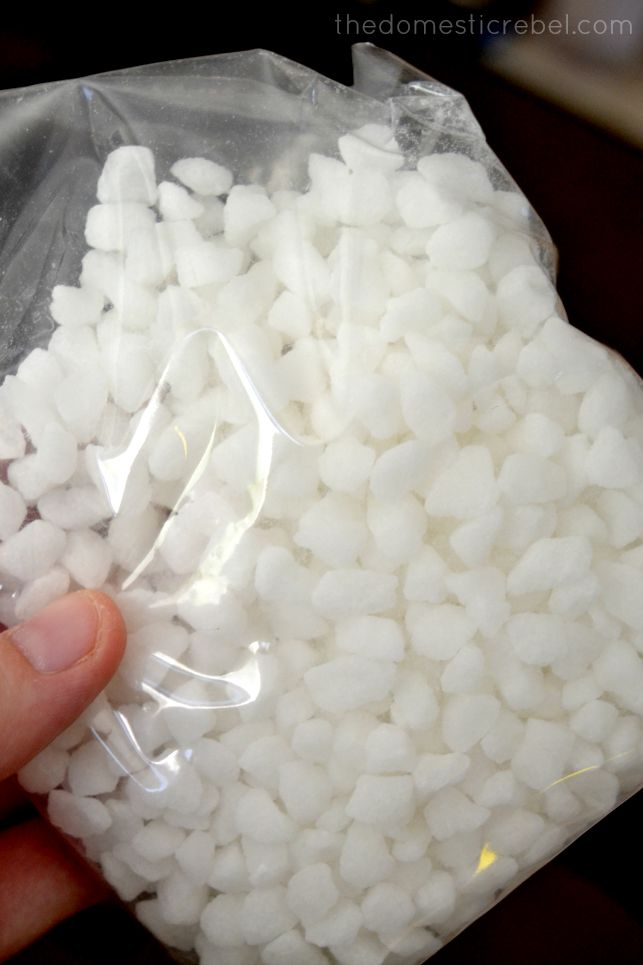 A bag of Belgian pearl sugar