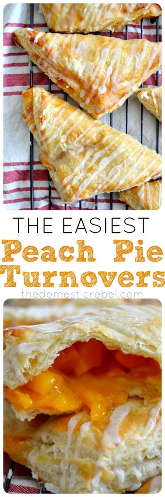 Peach Turnovers collage