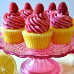 These Raspberry Lemonade Cupcakes are bursting with fresh, bright, zesty flavor from real raspberries in the frosting and a moist, tender lemon-flavored cake!