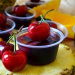 These EASY Sangria Jello Shots are FANTASTIC and perfect for any party! Only a few simple ingredients, made quickly, and pleases a big crowd since it's easily doubled or tripled!