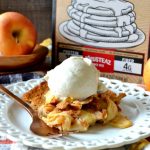 This Easy Apple Cobbler comes together quickly, is so comforting, and is as simple as it gets! Made with a secret ingredient that saves a ton of time but imparts a ton of amazing flavor. Use your favorite apples in this heavenly cobbler recipe!