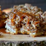 These Dutch Apple Pie Bars are absolute perfection! A buttery shortbread crust supports a thick layer of juicy, tender apples and an irresistible Dutch crumble topping! Perfect for using up those farmers market apples!