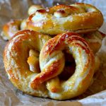These are the most PERFECT Homemade Soft Pretzels you'll ever have! Soft, chewy with a golden crust, they come together in under one hour (from start to finished-baking!), are so supremely fluffy and buttery, and SO simple to make!