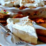 This is the BEST from-scratch Butterscotch Pudding Pie recipe! Entirely homemade, it consists of a spicy Biscoff cookie crust, a silky smooth, ultra creamy brown sugar & butterscotch pudding and a mountain of fresh whipped cream. The perfect comfort food that will be sure to please anyone!