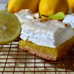 These Shortcut Lemon Meringue Pie Bars are easy, flavorful, gooey and bursting with zesty lemon flavor and a mile-high sweetened meringue. So simple and fabulous for any time of year!