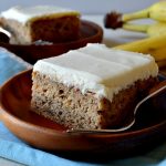 This Simply Perfect Banana Cake is a straightforward but delicious banana cake you need in your recipe box! Moist, fluffy, soft and tender with fresh, real banana flavor and a silky cream cheese frosting. So great and it feeds a crowd!
