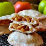 These Air-Fryer Apple Hand Pies are going to be a staple in your kitchen! Tender, buttery and flaky pies air-fried to perfection and filled with a bubbly, gooey homemade apple pie filling. So easy, delicious and irresistible!