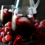 This Love Potion Sangria is rich, deep, sumptuous and spellbinding with pinot noir and dark fruit flavors! Perfect for moody, secretive Scorpios in my Zodiac Cocktail Series!