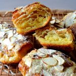 These Easy Almond Croissants are life-changing! Transform day-old croissants into French bakery-style almond pastries filled with a sweet and nutty almond filling and topped with toasted almonds. Such a yummy breakfast or brunch idea!