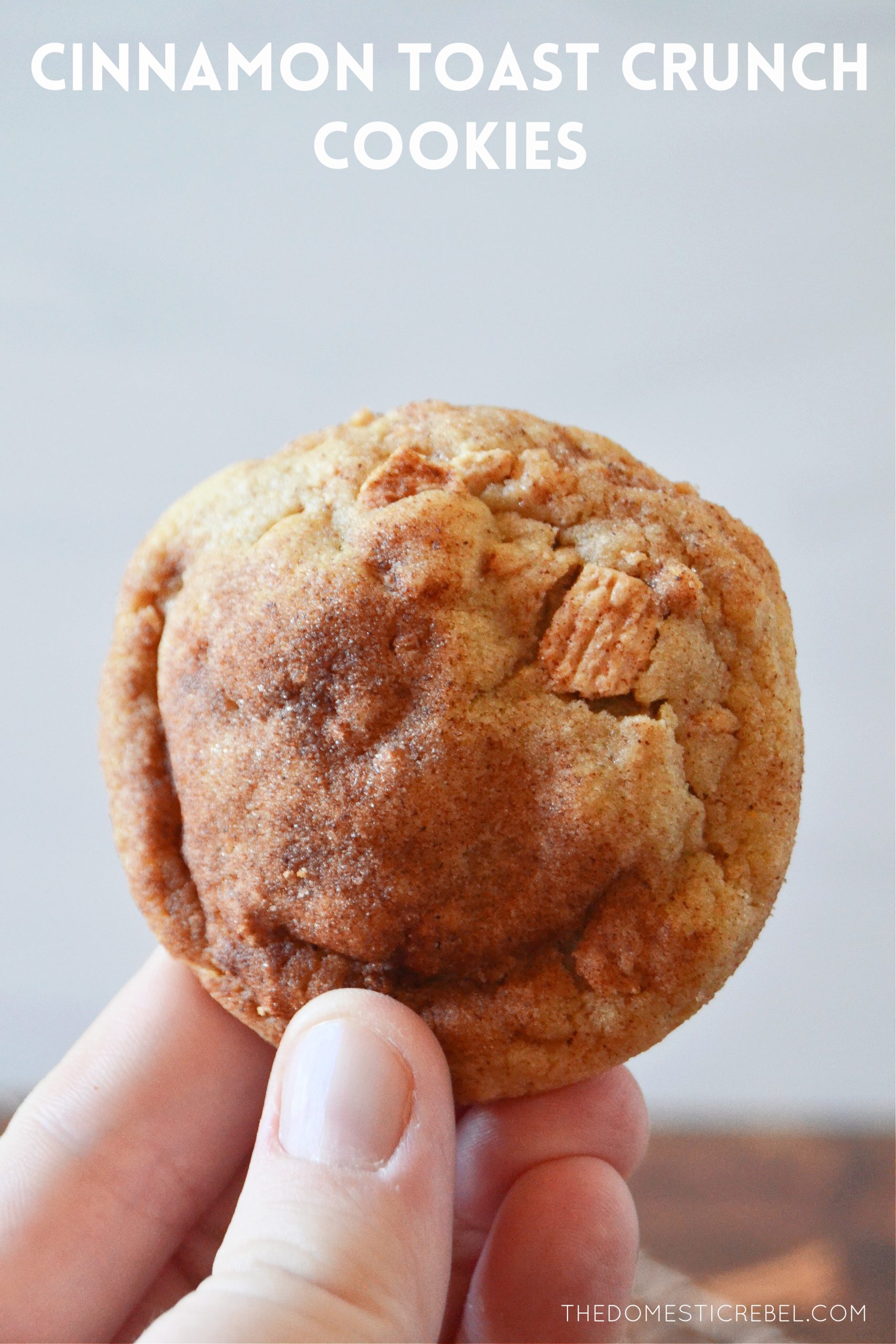 Cinnamon Toast Crunch Cookies | The Domestic Rebel