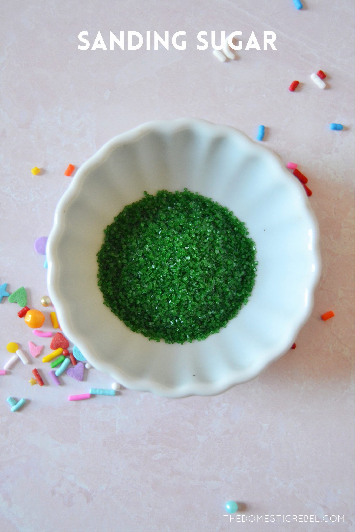 A Guide to Sprinkles + Make Your Own Sprinkle Blend! | The Domestic Rebel