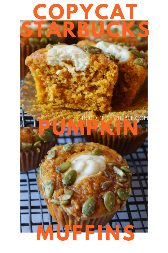Copycat Starbucks Pumpkin Muffins photo collage